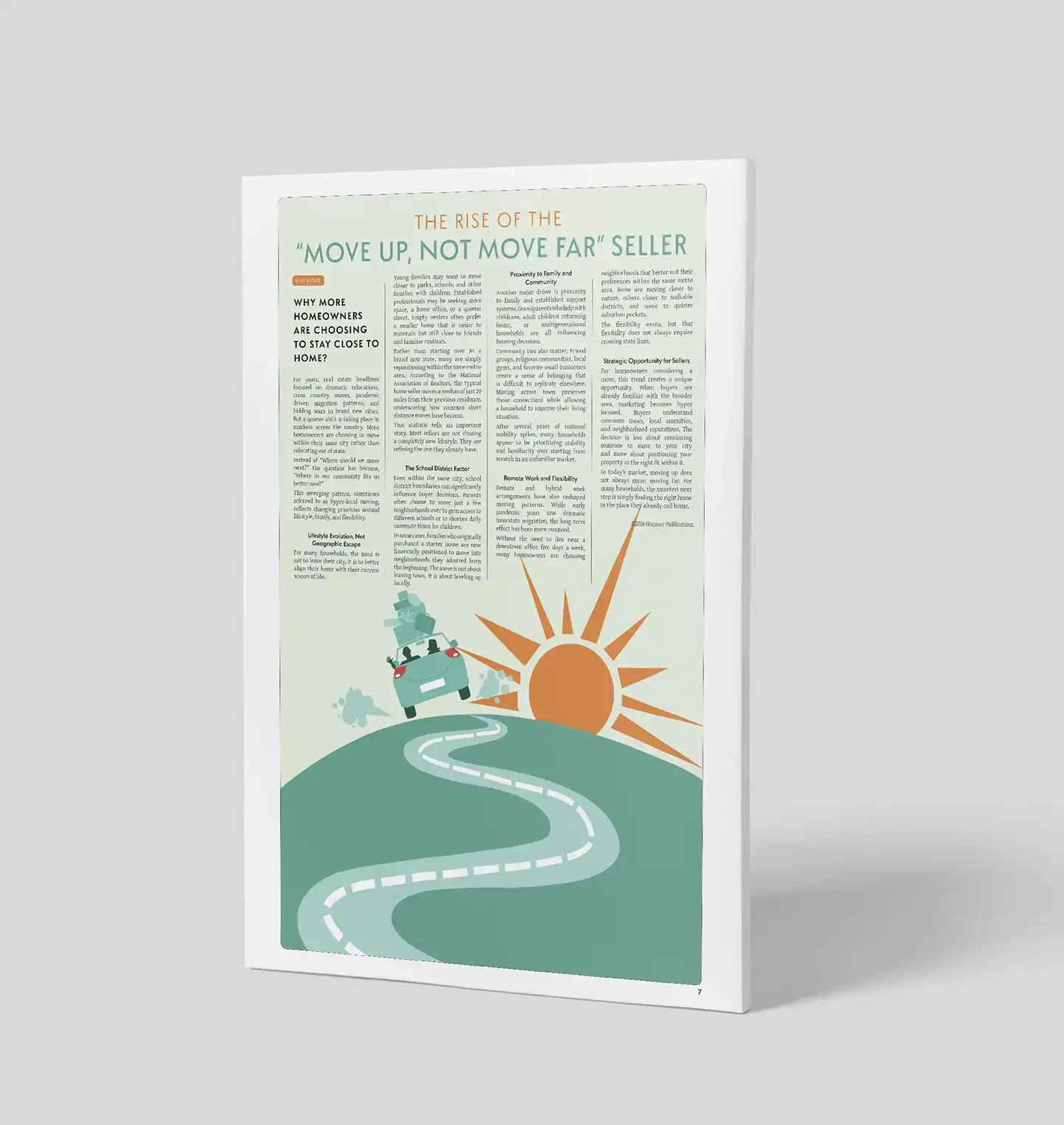 Market, finance and lifestyle content